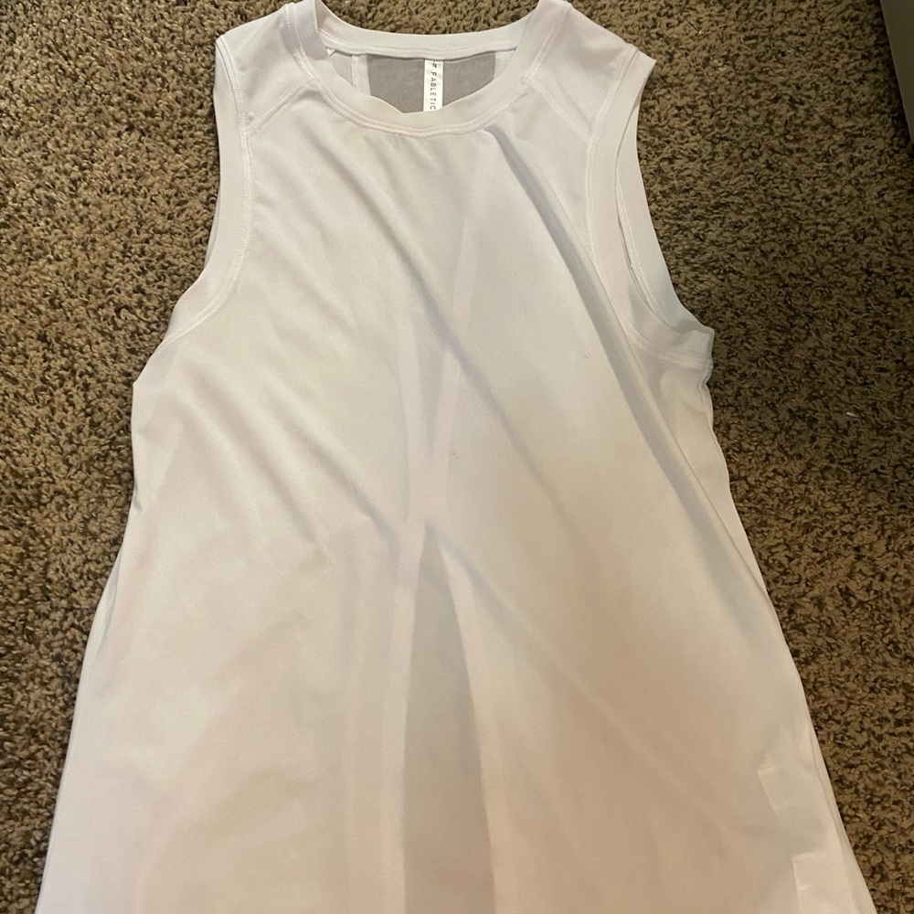 White Fabletics Tank Top - Picture 6 of 6
